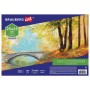 Холст на картоне BRAUBERG ART CLASSIC 25*35см грунтованный 100% хлопок мелкое зерно 190620