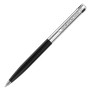 Ручка подарочная шариковая GALANT ACTUS корпус серебристый с черным детали хром узел 0 7 мм синяя 143518