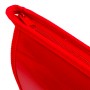 Папка на молнии с ручками ПИФАГОР А4 пластик молния сверху однотонная красная 228234