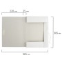 Папка для бумаг с завязками картонная BRAUBERG гарантированная плотность 300 г/м2 до 200 листов 124567