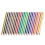 Карандаши цветные ГАММА Классические 24 цвета грифель 3 3 мм заточенные шестигранные металлический пенал 80220214