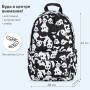 Рюкзак BRAUBERG POSITIVE универсальный потайной карман Pandas 42х28х14 см 270781