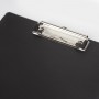 Доска-планшет BRAUBERG Comfort с прижимом А4 230х350 мм картон/ПВХ РОССИЯ ЧЕРНАЯ 222657