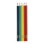 Карандаши цветные ПИФАГОР ЖИРАФ 6 цветов пластиковые классические заточенные 181249