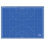 Коврик мат для резки BRAUBERG EXTRA 5-слойный А2 600х450 мм двусторонний толщина 3 мм синий 237176