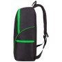 Рюкзак STAFF TRIP универсальный 2 кармана черный с салатовыми деталями 40x27x15 5 см 270788