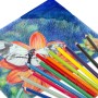 Карандаши цветные акварельные BRAUBERG PREMIUM AQUARELLE 12 цветов грифель мягкий 4 мм 181671