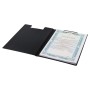 Папка-планшет BRAUBERG Стандарт А4 310х230 мм с прижимом и крышкой пластик черная 0 9 мм 221646