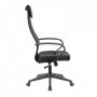 Кресло офисное BRABIX PREMIUM Stalker EX-608 PL ткань-сетка/кожзам черное 532090