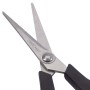 Ножницы ОФИСМАГ Soft Grip 190 мм резиновые вставки черно-красные 3-х сторонняя заточка 236456