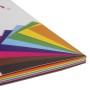 Цветная бумага А4 ТОНИРОВАННАЯ В МАССЕ 40 листов 8 цветов склейка 80 г/м2 BRAUBERG 210х297 мм 124714