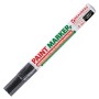 Маркер-краска лаковый paint marker 4 мм ЧЕРНЫЙ БЕЗ КСИЛОЛА без запаха алюминий BRAUBERG PROFESSIONAL 150877