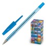 Ручка шариковая BEIFA Бэйфа 927 корпус тонированный синий узел 0 7 мм линия письма 0 5 мм AA927-BL