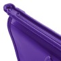 Папка на молнии с ручками ПИФАГОР А4 пластик молния сверху однотонная фиолетовая 228237