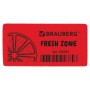Ластик BRAUBERG Fresh Zone 40х20х10 мм цвет ассорти прямоугольный 228061
