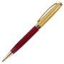 Ручка подарочная шариковая GALANT Bremen корпус бордовый с золотистым золотистые детали пишущий узел 0 7 мм синяя 141010