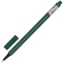 Ручка капиллярная линер BRAUBERG Aero ТЕМНО-ЗЕЛЕНАЯ трехгранная металлический наконечник линия письма 0 4 мм 142251
