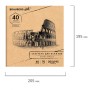 Альбом для рисования крафт-бумага 70 г/м2 205х195 мм 40 л. на скобе BRAUBERG ART CLASSIC 105914
