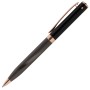 Ручка подарочная шариковая GALANT FACTURA корпус черный/оружейный металл детали розовое золото узел 0 7 мм синяя 143513