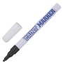 Маркер-краска лаковый paint marker MUNHWA Slim 2 мм ЧЕРНЫЙ нитро-основа алюминиевый корпус SPM-01