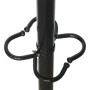 Вешалка-стойка Квартет-З 1 79 м основание 40 см 4 крючка + место для зонтов металл черная