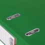 Папка-регистратор ОФИСМАГ с арочным механизмом покрытие из ПВХ 75 мм зеленая 225751
