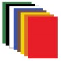 Картон цветной А4 немелованный матовый 8 листов 8 цветов ПИФАГОР 200х283 мм 127050