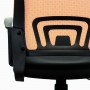 Кресло BRABIX Fly MG-396 с подлокотниками сетка оранжевое/черное 532084