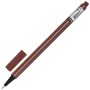 Ручка капиллярная линер BRAUBERG Aero КОРИЧНЕВАЯ трехгранная металлический наконечник линия письма 0 4 мм 142257