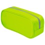 Пенал-косметичка BRAUBERG мягкий KING SIZE NEON GREEN 20х8х9 см 229020