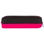 Пенал-косметичка BRAUBERG мягкий Black&Bright черно-розовый 21х5х5 см 229006