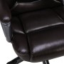 Кресло офисное BRABIX PREMIUM Favorite EX-577 пружинный блок рециклир. кожа коричневое 531936