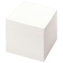 Блок для записей STAFF непроклеенный куб 8х8х8 см белый белизна 90-92% 111980