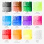 Карандаши художественные цветные акварельные BRAUBERG ART PREMIERE 12 цветов грифель 4 мм металл 181533