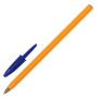 Ручка шариковая BIC Orange СИНЯЯ корпус оранжевый узел 0 8 мм линия письма 0 3 мм 8099221