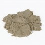 Песок для лепки кинетический ЮНЛАНДИЯ песочный 500 г 2 формочки ведерко 104994