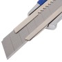 Нож универсальный мощный ширина 25 мм BRAUBERG Professional металлический корпус 237448