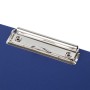 Доска-планшет STAFF EVERYDAY с прижимом А4 225х316 мм картон/бумвинил РОССИЯ синяя 229052