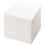 Блок для записей STAFF непроклеенный куб 9х9х9 см белый белизна 90-92% 126366
