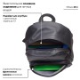 Рюкзак BRAUBERG молодежный с отделением для ноутбука Урбан искусственная кожа черный 42х30х15 см 227084