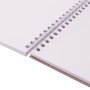 Скетчбук белая бумага 120 г/м2 205х290 мм 40 л. гребень жёсткая подложка BRAUBERG ART DEBUT 110984