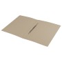 Скоросшиватель картонный мелованный ОФИСМАГ гарантированная плотность 320 г/м2 белый до 200 листов 127820