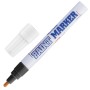 Маркер-краска лаковый paint marker MUNHWA 4 мм ЧЕРНЫЙ нитро-основа алюминиевый корпус PM-01