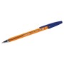 Ручка шариковая M-500 ORANGE TONE СИНЯЯ 143451 BRAUBERG