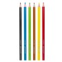 Карандаши цветные пластиковые BRAUBERG PREMIUM 6 цветов трехгранные грифель мягкий 3 мм 181660