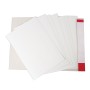 Картон белый А4 МЕЛОВАННЫЙ глянцевый 8 листов в папке BRAUBERG 200х290 мм Лодочка 129906