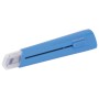Нож канцелярский 18 мм BRAUBERG Delta автофиксатор цвет корпуса голубой блистер 237087
