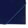 Папка-короб на резинках BRAUBERG 30 мм синяя 0 7 мм 224161