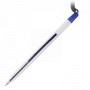 Ручка шариковая настольная BRAUBERG Counter Pen СИНЯЯ пружинка корпус синий 0 5 мм 143259