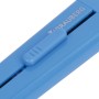 Нож канцелярский 9 мм BRAUBERG Delta автофиксатор цвет корпуса голубой блистер 237086